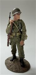 W. Britain U.S. 101st Airborne Infantryman in M-43 No.1 Winter 1944-45 Figure